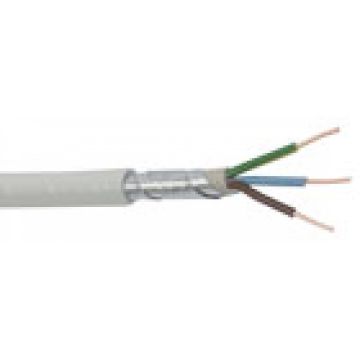 Armeret installationskabel 3G1,5 mm²