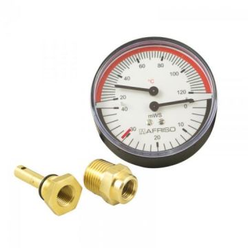 Termo-manometer 40 mVS / 20-120° C