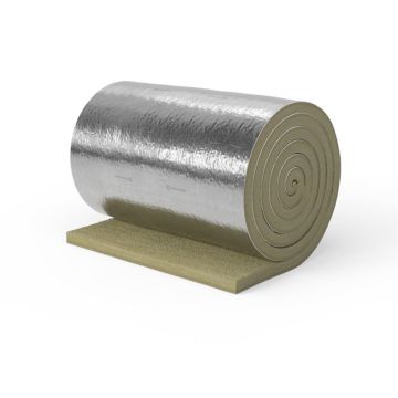 Rockwool Prolit 20 mm lamelmåtte med alufolie