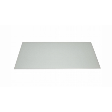 Silverline stænkplade glas 600x450  mm - Hvid