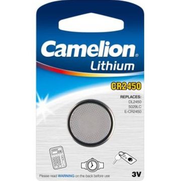 Camelion CR2450 3V Lithium Batteri 1 stk.