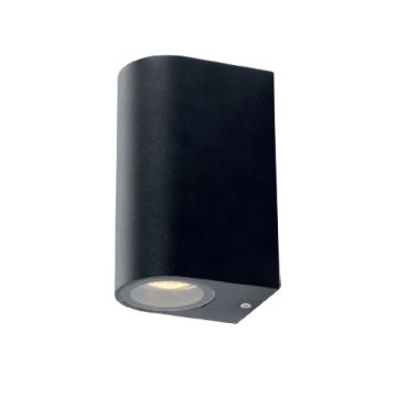 NOIR væglampe IP54 Dobbelt up/downlight 2xGU10