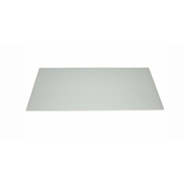 Silverline stænkplade glas 800x450 mm - Hvid