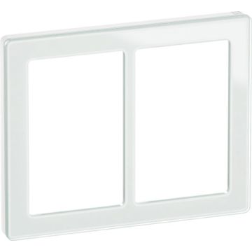 Fuga pure glas designramme 2 x 1½ modul