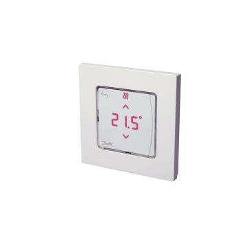 Danfoss Icon fortrådet 230V rumtermostat m/display 80x80 mm