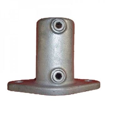 Pipe clamp bundflange