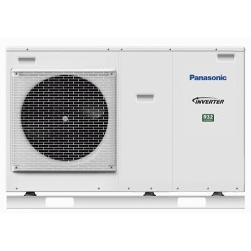 Panasonic luft/vand varmepumpe Aquarea monoblock 7 kW R32